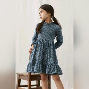 Matilda Jane Blue Floral Casual Dress, Size 10